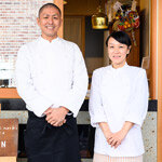 wagashi asobi 左：稲葉基大さん、右：浅野理生さん