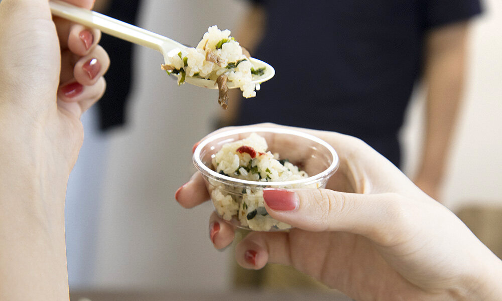 【防災特集】アルファ化米を味変？！意外な組み合わせで災害食の新しいおいしさ発見試食会 | シブヤフードコラム