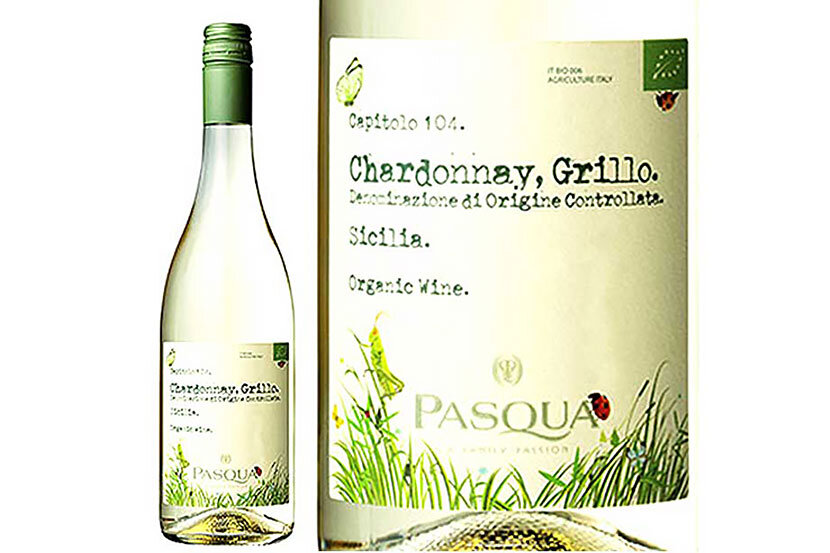 新緑の季節に楽しみたいフレッシュで華やかなシチリアのオーガニックワイン パスクア オーガニック シャルドネ グリッロ 2019