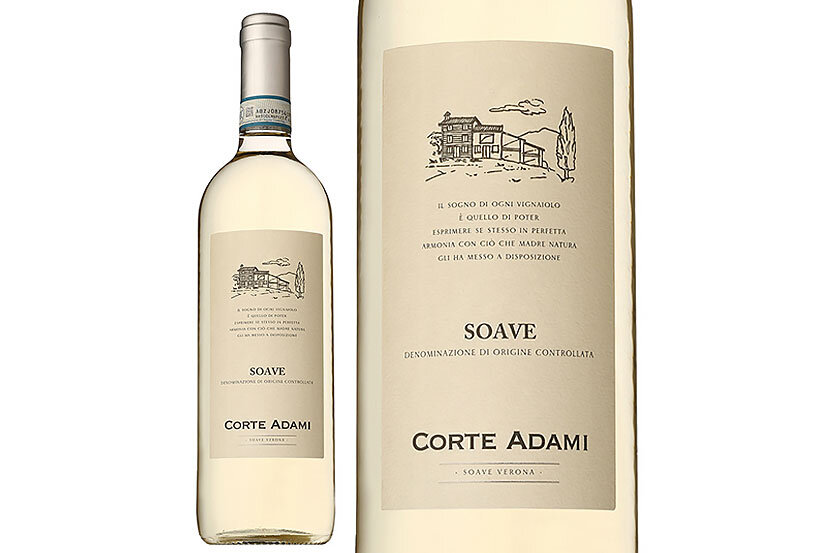 若草の香りのようなフレッシュなイタリア白ワイン コルテ・アダミ ソアーヴェ 2021