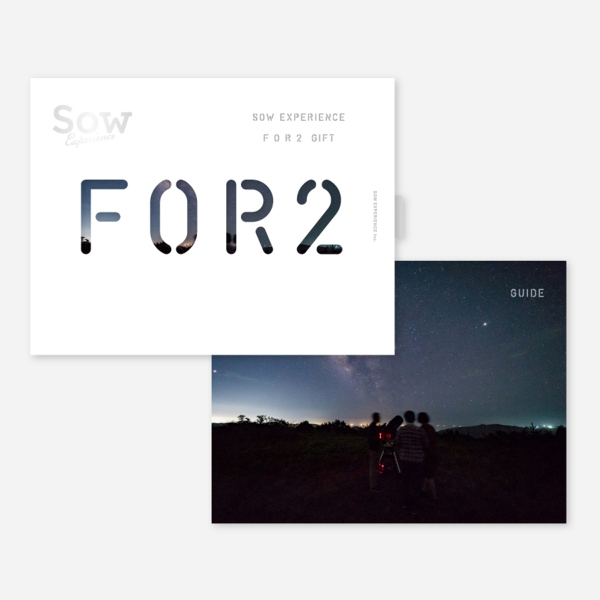≪SOW EXPERIENCE（ソウ・エクスペリエンス）≫FOR2ギフト（SILVER）［カタログギフト］