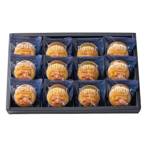発酵バターと果実のバターサンド　12個