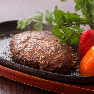 ［宮崎］宮崎牛専門レストラン≪ミヤチク≫こだわりハンバーグセット【全国うまいもの巡り】