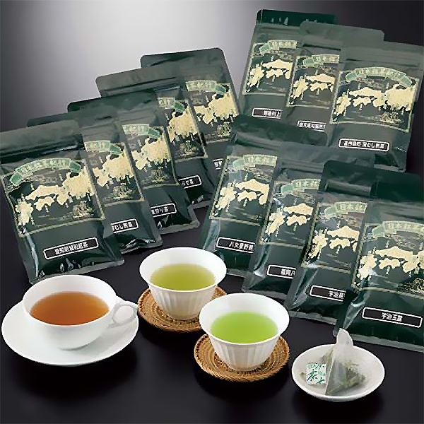 茶処東陽園》日本銘茶紀行 ティーバッグ詰合せ【全国うまいもの巡り
