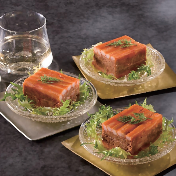 京都］《天の酒喰食房》セイコ蟹のテリーヌ90g×3（木箱入り）【全国
