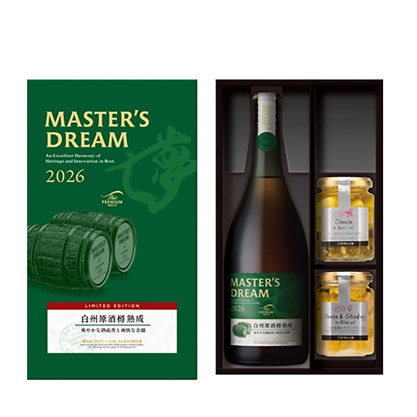 ザ・プレミアム・モルツ》マスターズドリーム〈白州原酒樽熟成〉2026