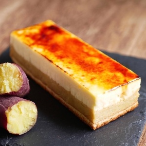 芋ようかんブリュレ チーズケーキ仕立て （ホールサイズ）