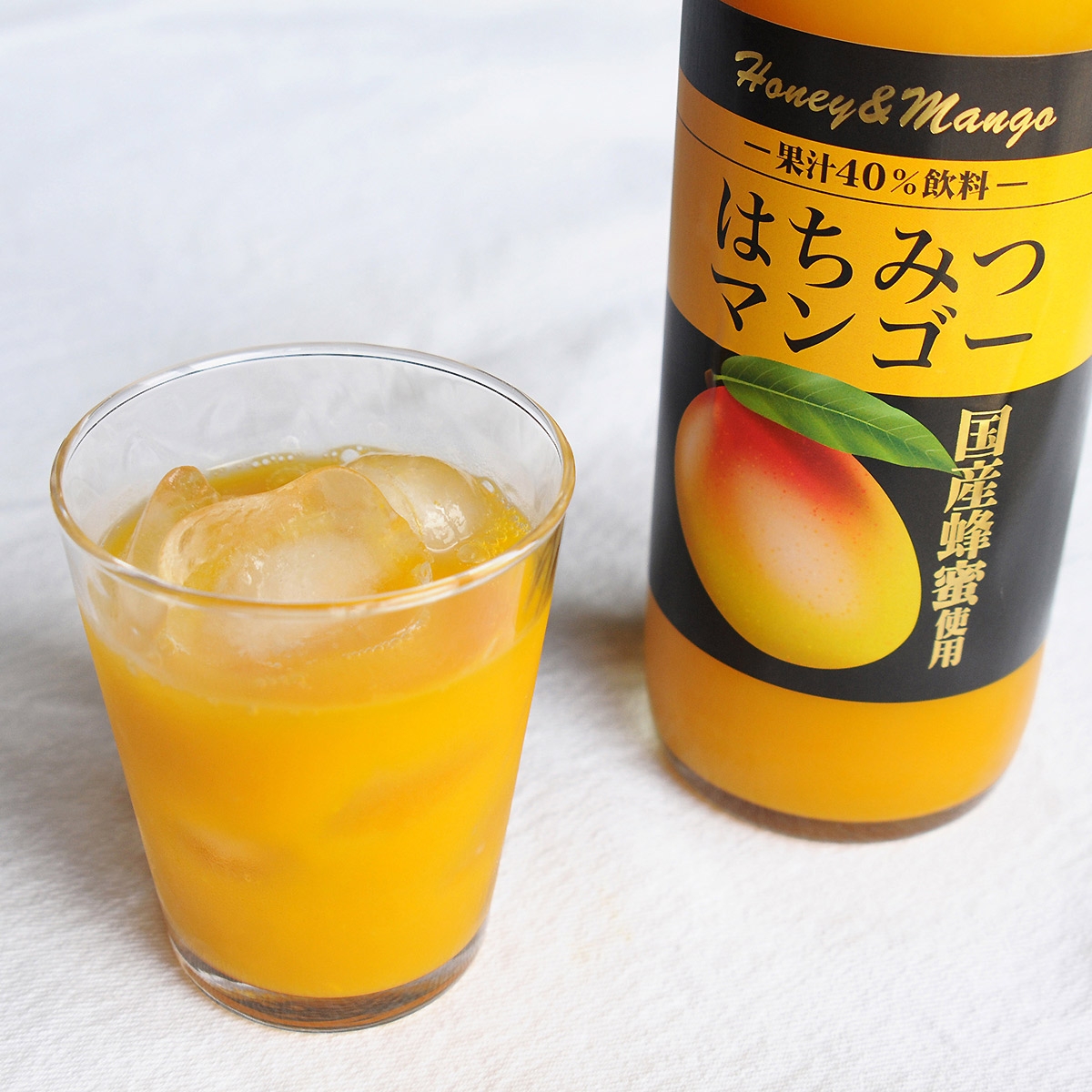 藤井養蜂場 はちみつマンゴードリンク600ml×2本セット | シブヤフード