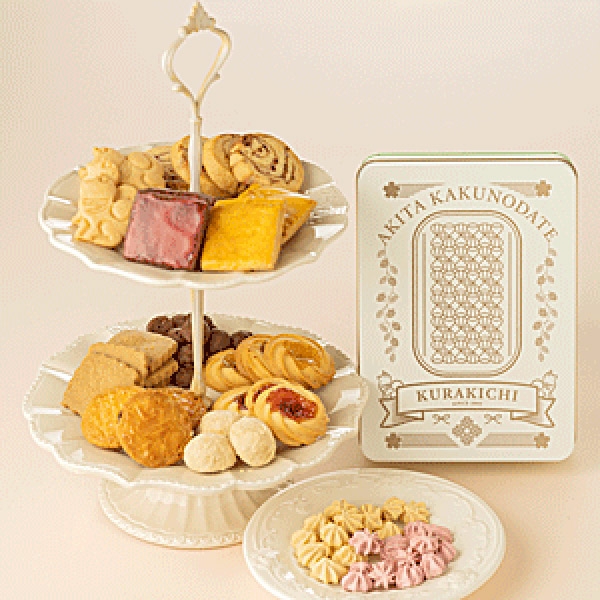 くら吉 KURAKICHIあきたフルーツクッキー缶（大） | シブヤフード