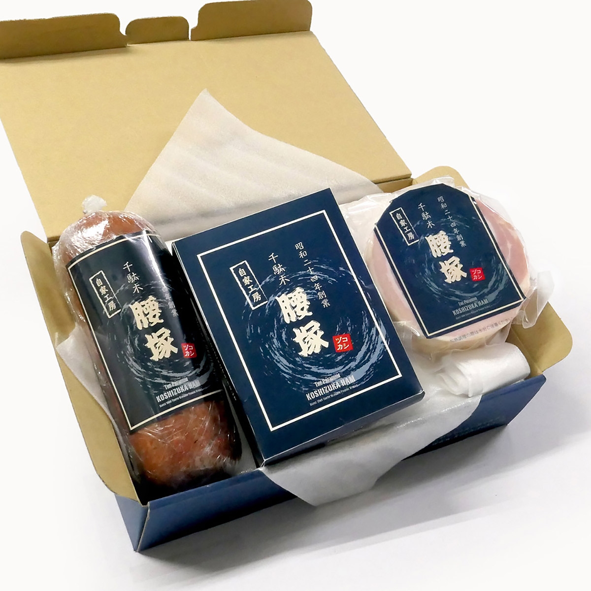 千駄木腰塚 自家製コンビーフと2種詰合せ | シブヤフード オンライン