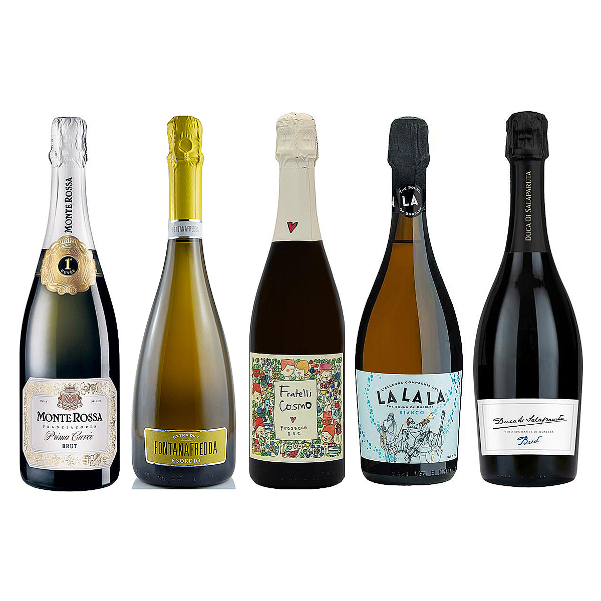 17】フランチャコルタ入り！イタリア泡5本セット | ザ・ワイン