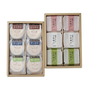 ＜仏事・慶弔用＞美噌汁最中・湯葉で包んだお味噌汁12個箱