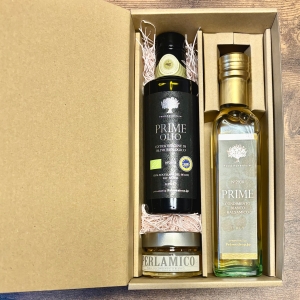 《プライムショップ （PRIMESHOP）》【ギフト】プライムオーリオ EXVオリーブオイル  WGラベル 250ml / プライム ホワイトバルサミコ酢 250ml / ホワイトバルサミコ酢パール50ｇ×各1本)