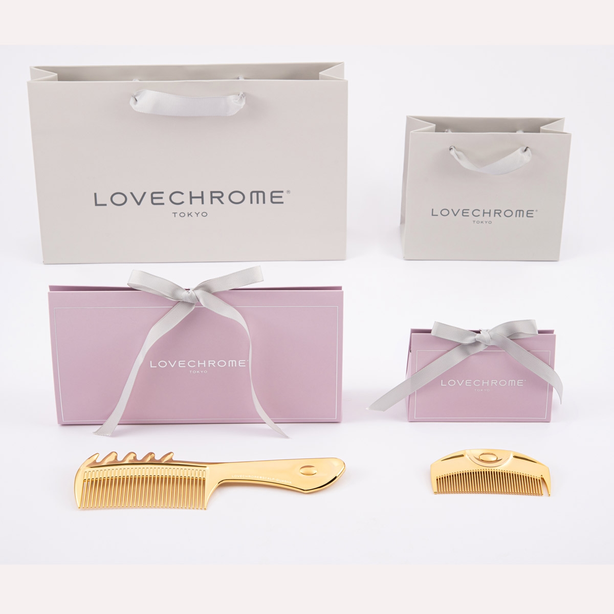 LOVECHROME リボン付きギフトパッケージ ラブクロム GIFTラッピングS （BOX・ショッパー） | シブヤ