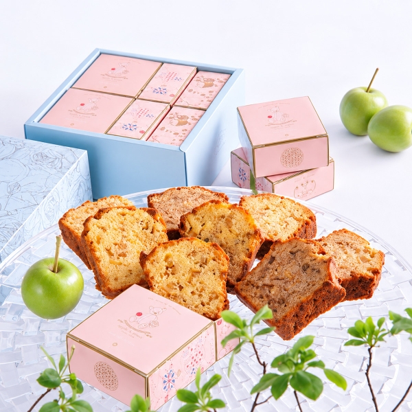 apple＆roses（アップル＆ローゼス） アップルパウンドケーキ8個入