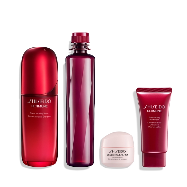 SHISEIDO 素肌力キット（パワライジング セラム 75mL ＆ エッセンス