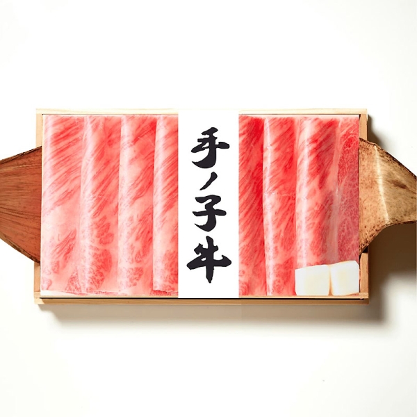 精肉あづま 山形県産手ノ子牛 すき焼ギフト（肩ロース）（3～4人前