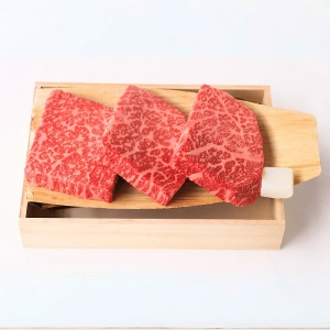 国産黒毛和牛 赤身肉（モモ）ステーキ用 3枚入り