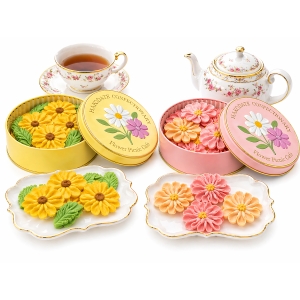 Flower Picnic Cafe（フラワーピクニックカフェ） お花のぼうろ2缶