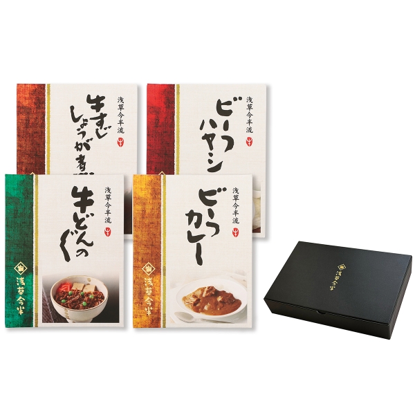 浅草今半 総菜・レトルト詰合せ | シブヤフード オンラインストア