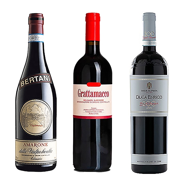 イタリア 受賞赤ワイン3本セット | ザ・ワイン オンラインストア