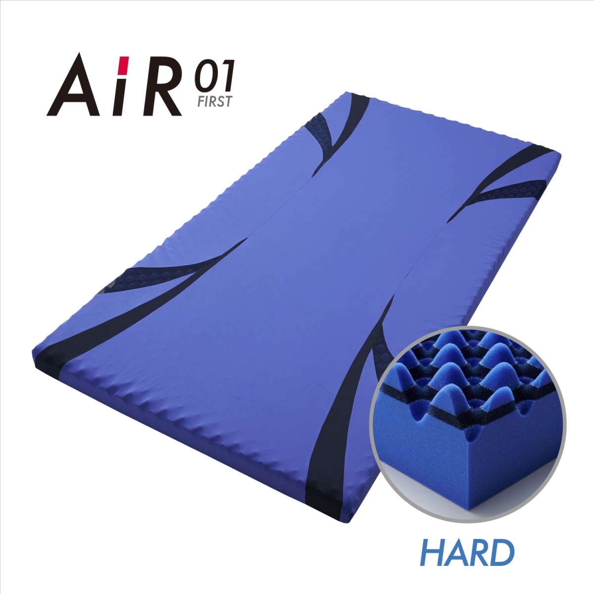 西川 [エアー01] マットレス HARD（ブルー）シングル | 東急百貨店