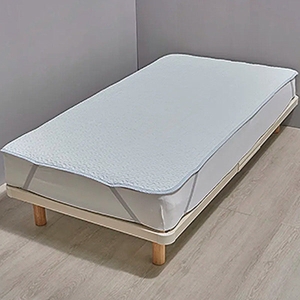 西川 水洗い敷きパッド CM05800004800（ブルー） | 東急百貨店
