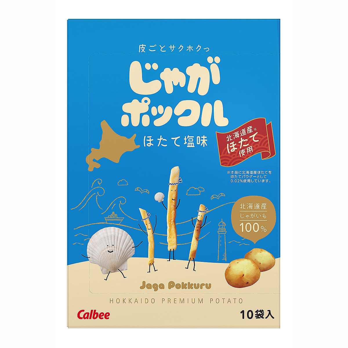 カルビー じゃがポックル ほたて塩味 | シブヤフード オンラインストア
