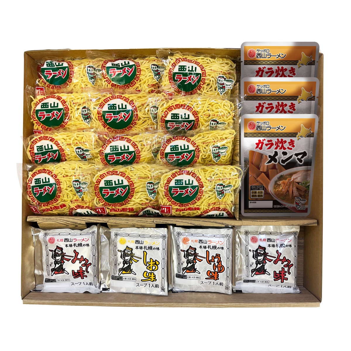≪西山製麺≫味極み12食ギフト（NRA12） | シブヤフード オンライン