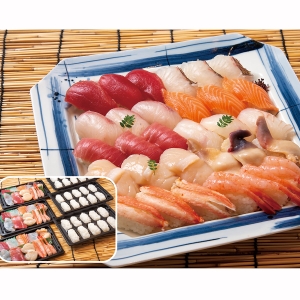 ≪うおいち≫うおいちオリジナル凍眠寿司セット（3人前）