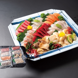 ≪うおいち≫うおいちオリジナル凍眠お手軽刺身セット（5～6人前）