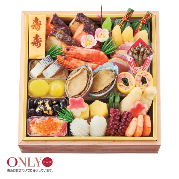 《京・料亭 わらびの里》和風料亭おせち一段重