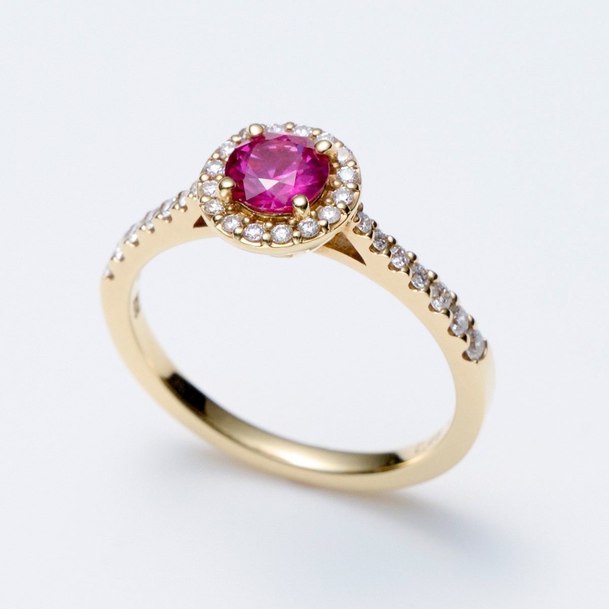K18 ルビー ダイヤモンド リング 0.88 ct 0.22 ct 東急タイム》K18ルビー・ダイヤモンドリングB | 東急百貨店オンライン