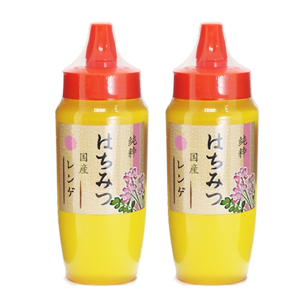 夏の福袋《ナチュラルポケット》国産れんげはちみつ 2個セット（500g×2