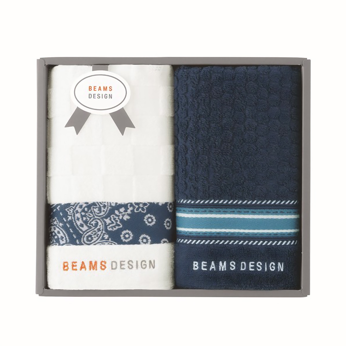 ≪BEAMS DESIGN≫チェッカーバンダナ フェイスタオルセットA | 東急