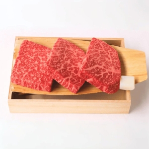 三重県産松阪牛 モモステーキ用（3枚 300g）