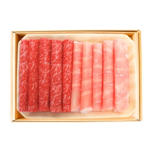 山形県産手ノ子牛・東京Ｘしゃぶしゃぶ食べ比べセット
