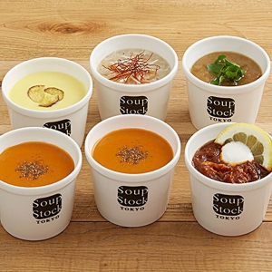 人気の6スープセット