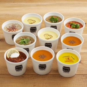 人気の10スープセット