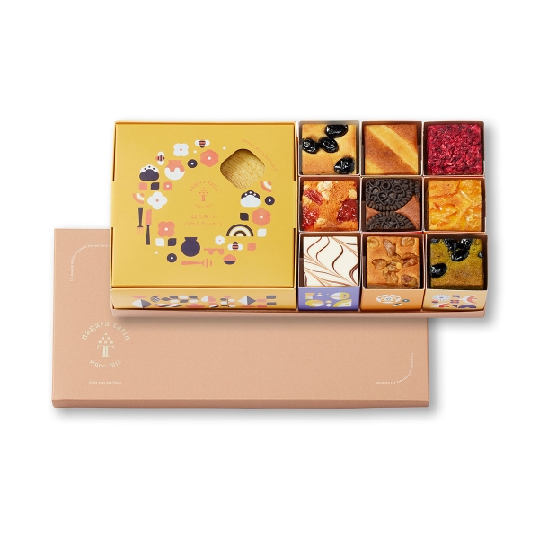 はちみつバウムクーヘン＋奏でる積み木9個入り