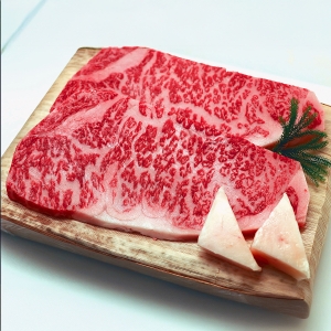 徳島県産阿波黒牛サーロインステーキ用（2枚 300g）