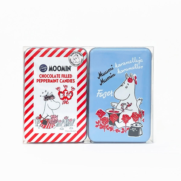 Fazer ムーミンママ缶・ムーミンマリアンヌ缶セット