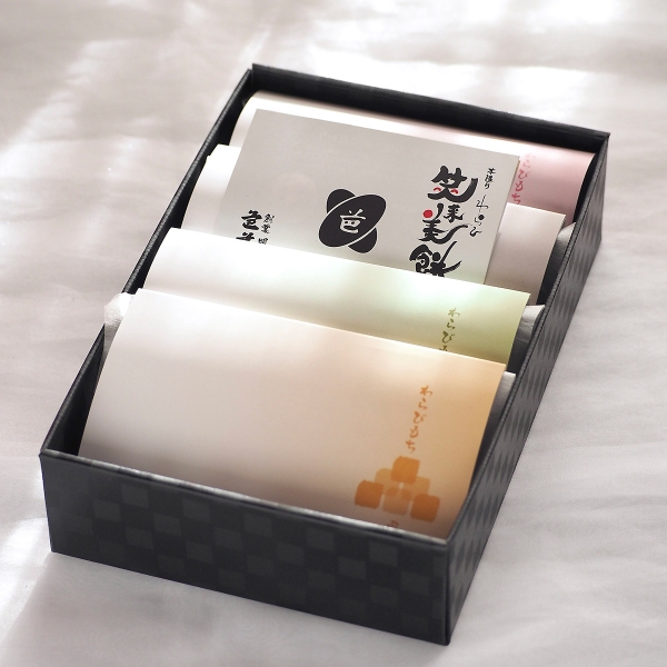 銅釜直火炊き本造りわらび餅 ポーションタイプ4個ギフト