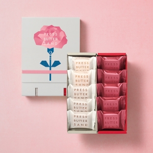 《プレスバターサンド》バターサンド 2種セット〈贅沢いちご〉 10個入