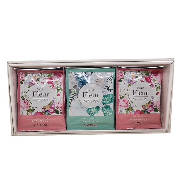 《キャピタル》フリュイ・フルーツ ドリップバッグコーヒー ギフトセット