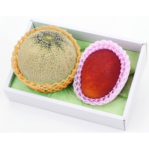 完熟マンゴー・赤肉メロン詰め合わせ