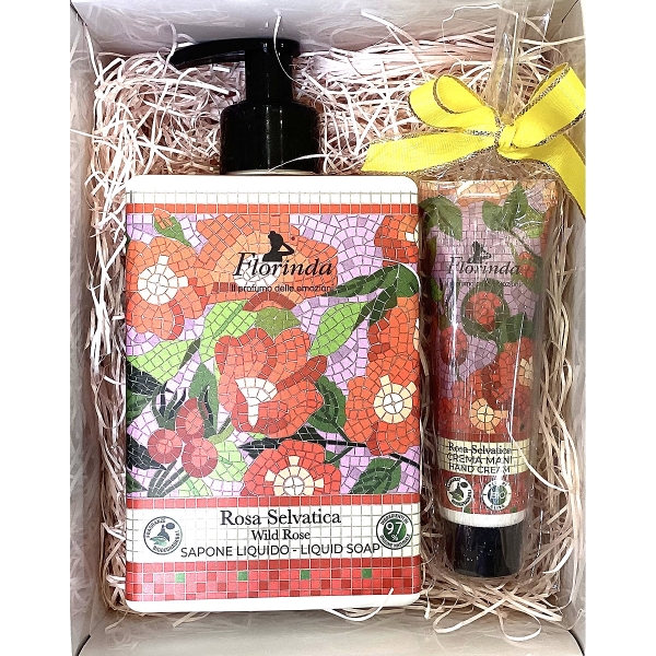 リキッドソープ・ハンドクリームセット 野ばら