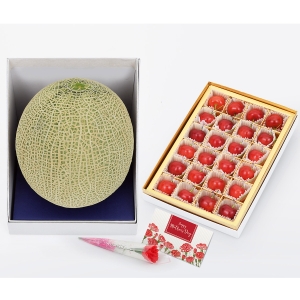 母の日さくらんぼ・メロン詰め合わせ