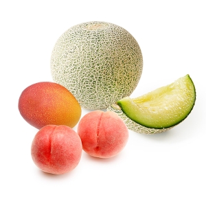 桃とマンゴーの入ったフルーツセット