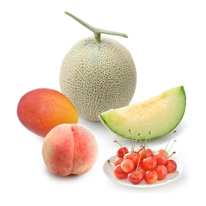 マスクメロンの入ったフルーツセット